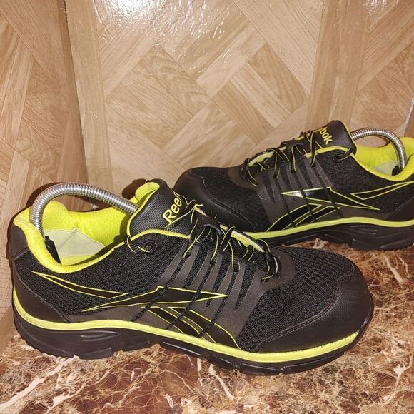 Reebok men's a room Arion RB4501 work shoes black size 10m. 503 - Picture 6 of 12